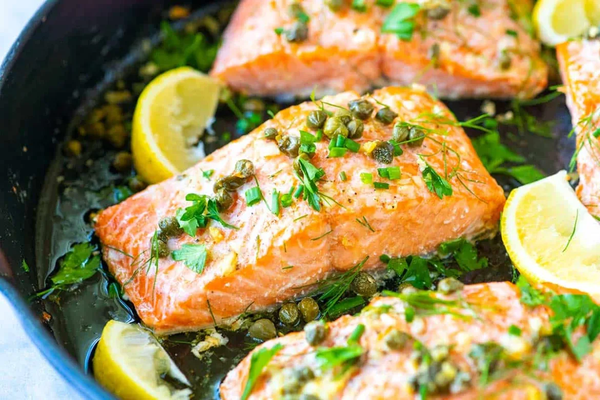 Garlic Herb Toasted Salmon Recipe That Will Delight Your Taste Buds salmon