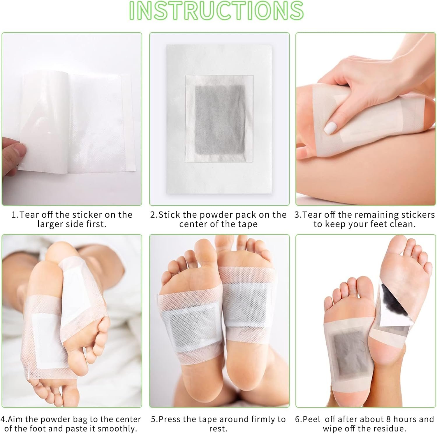 deep cleaning foot patches