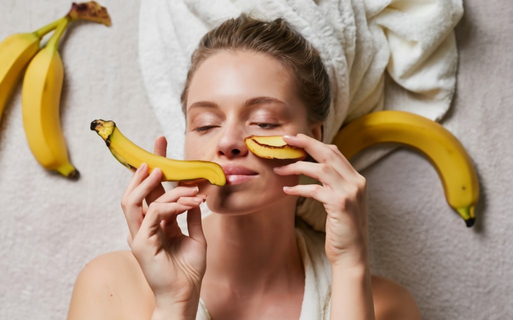 banana peel beauty hacks